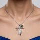 Handmade Silver Jewelry Krishna Flute Pendant